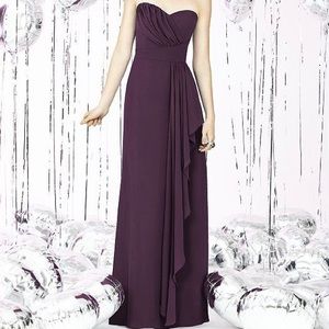 Dessy Formal Strapless Full-Length Dress